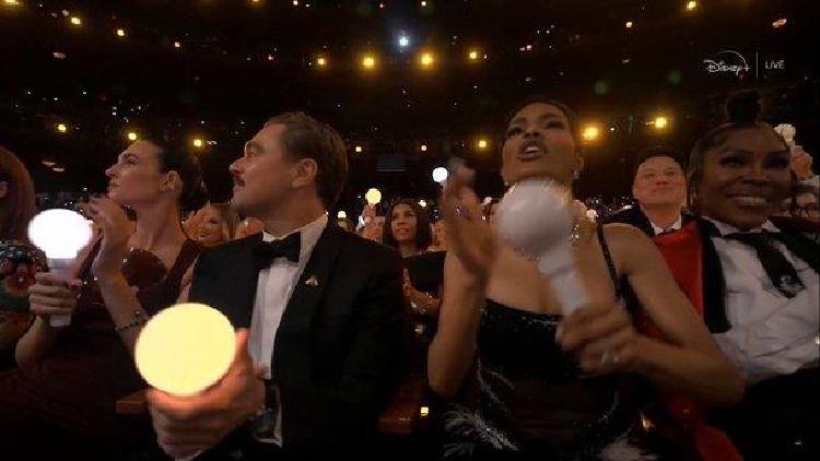 디카프리오, 오스카 골든 응원봉