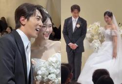 김원훈 엄지윤 청담 결혼식, 진짜 결혼 맞아, 가짜 결혼이냐?