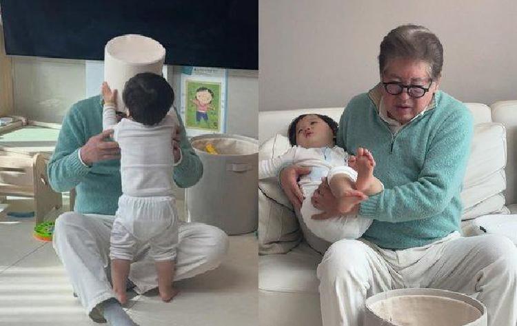 김용건 손주 우인