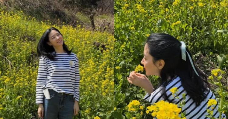이영애, 제주 유채꽃 리즈 경신…55세 미모에 대학생들 울고 가는 비밀