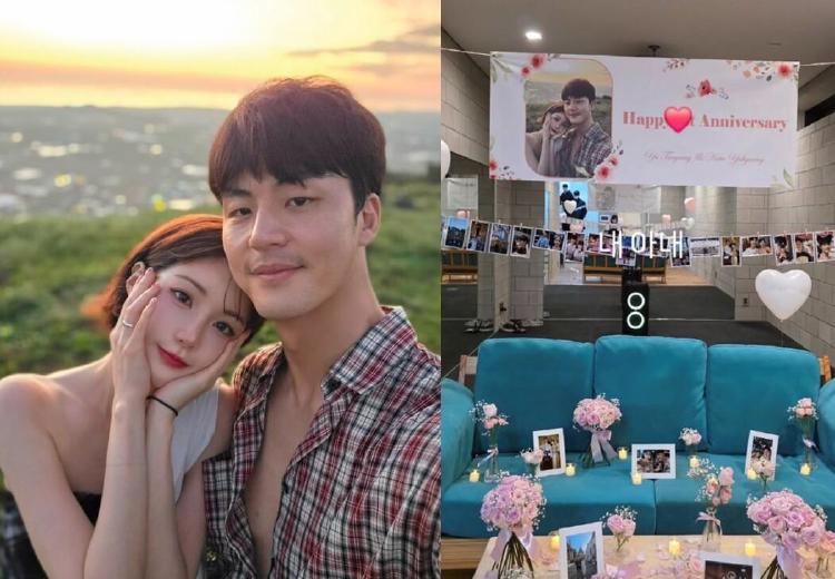 말왕, 모델 유경과 혼인신고 완료…로맨틱 프로포즈 장면 대공개